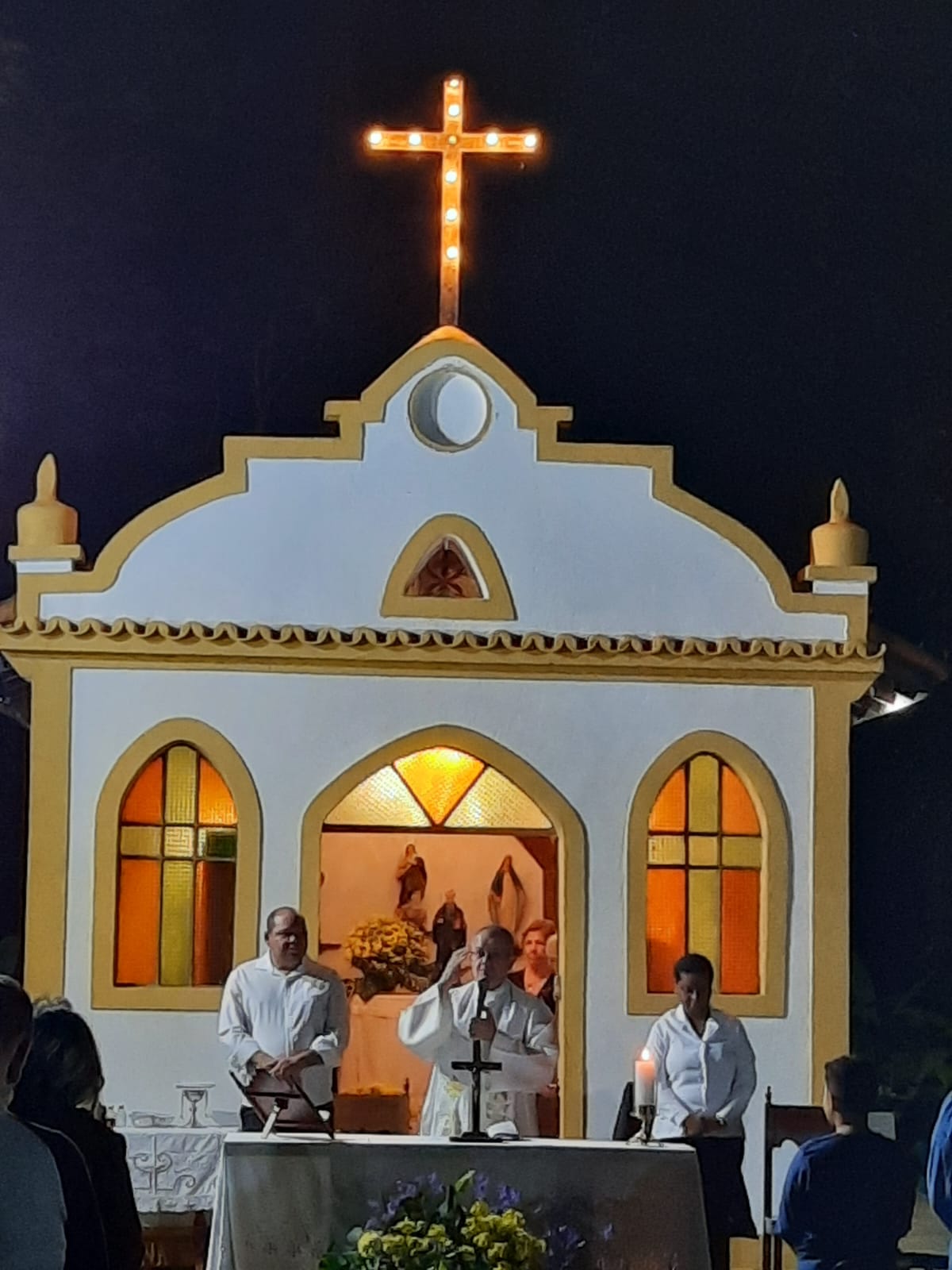 Celebração na Comunidade São Bento em Barrinha